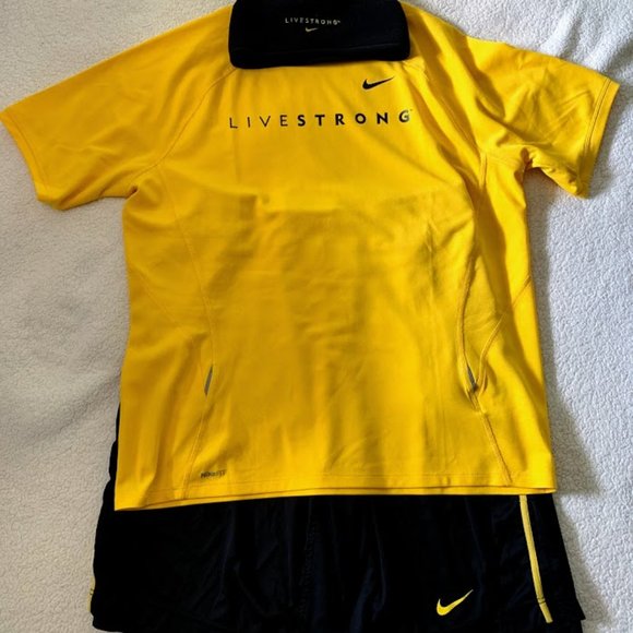 nike livestrong dri fit shirt